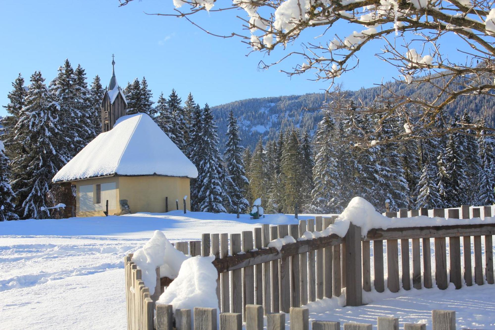 Villa Urlaub Am Bio-Bauernhof Liebchen Zeutschach Esterno foto