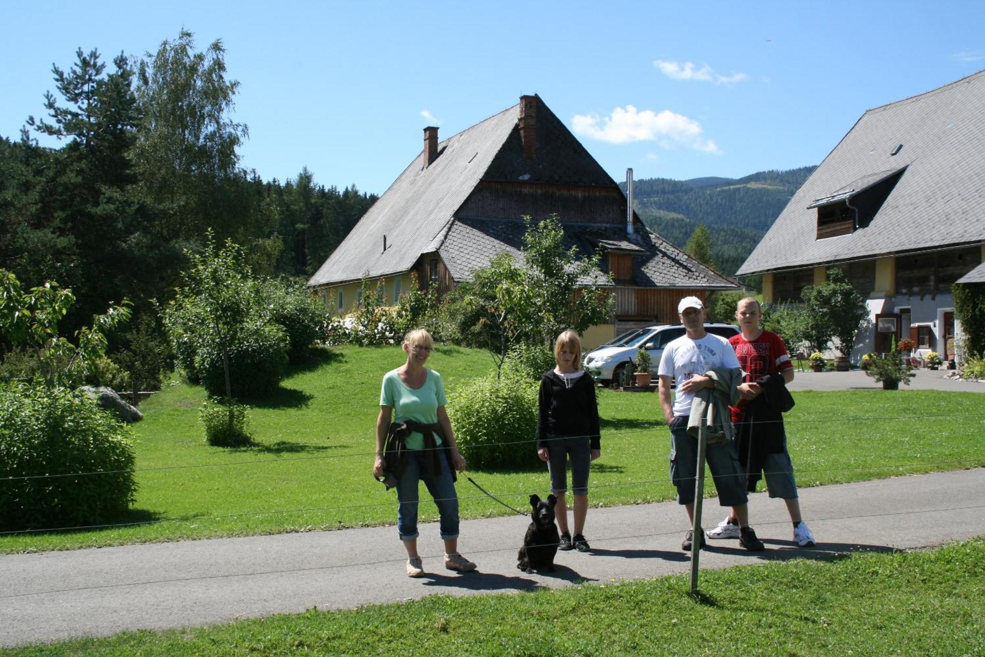Villa Urlaub Am Bio-Bauernhof Liebchen Zeutschach Esterno foto